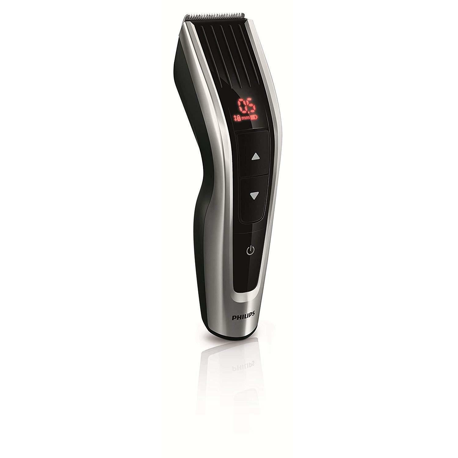 Philips HC7460/15 - Hair Clippers with Blades Steel , 3 Combs