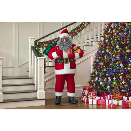 6 ft Animated Singing Santa Christmas Animatronic