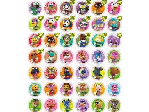 Animal Crossing - 100Pcs Third Set NFC PVC TAG Round Cards Villager Cards for  Switch AMIIBO WII U(NO 201-300)