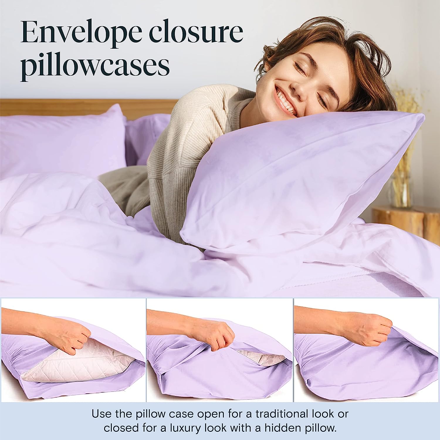 LuxClub 7 PC Sheet Set Sheets Deep Pockets 18" Eco Friendly Wrinkle Free Cooling Sheets Machine Washable Hotel Bedding Silky Soft - Periwinkle California King