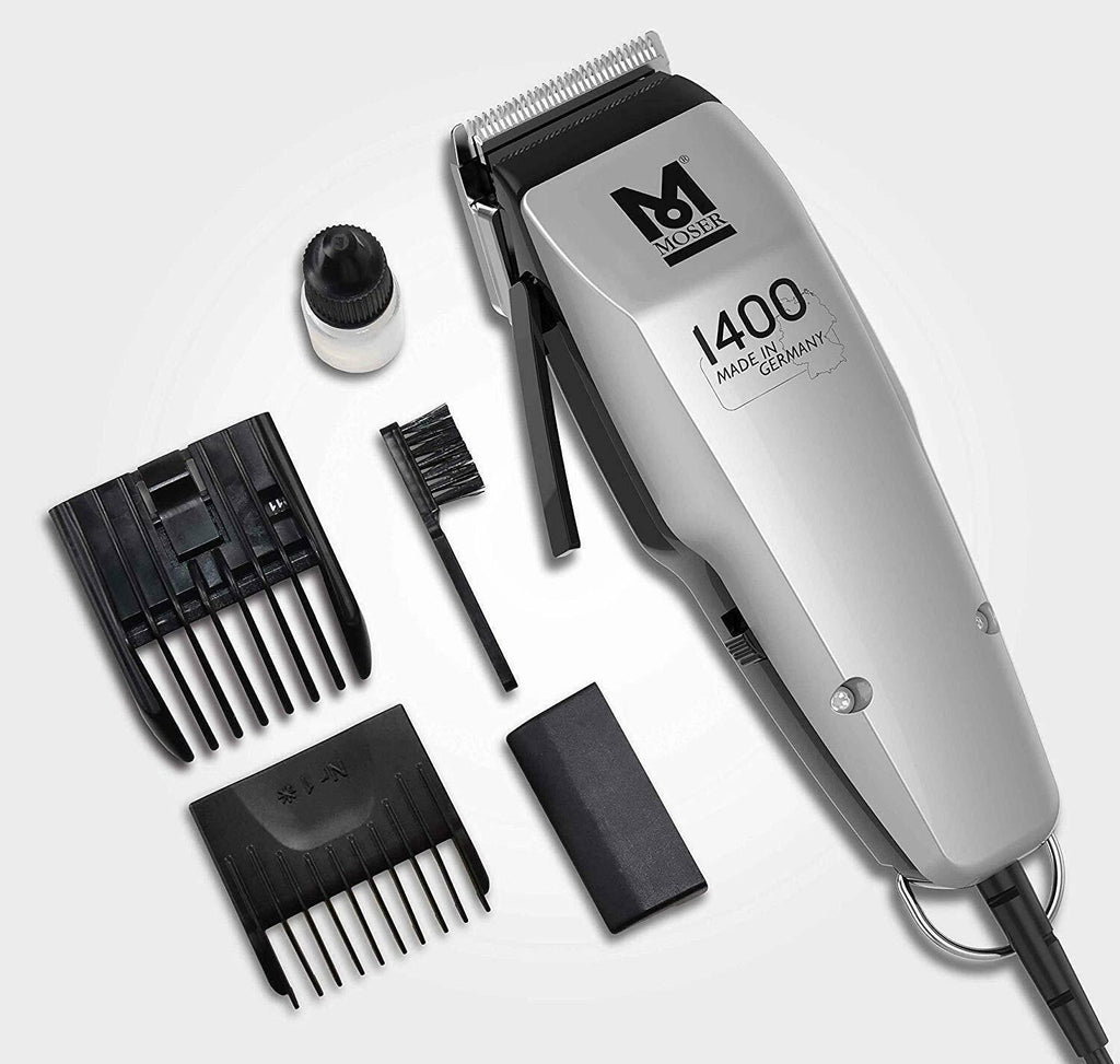 Moser 1400.0458 Edition 1400 Trimmer Professional with Cable, Corded-Electri