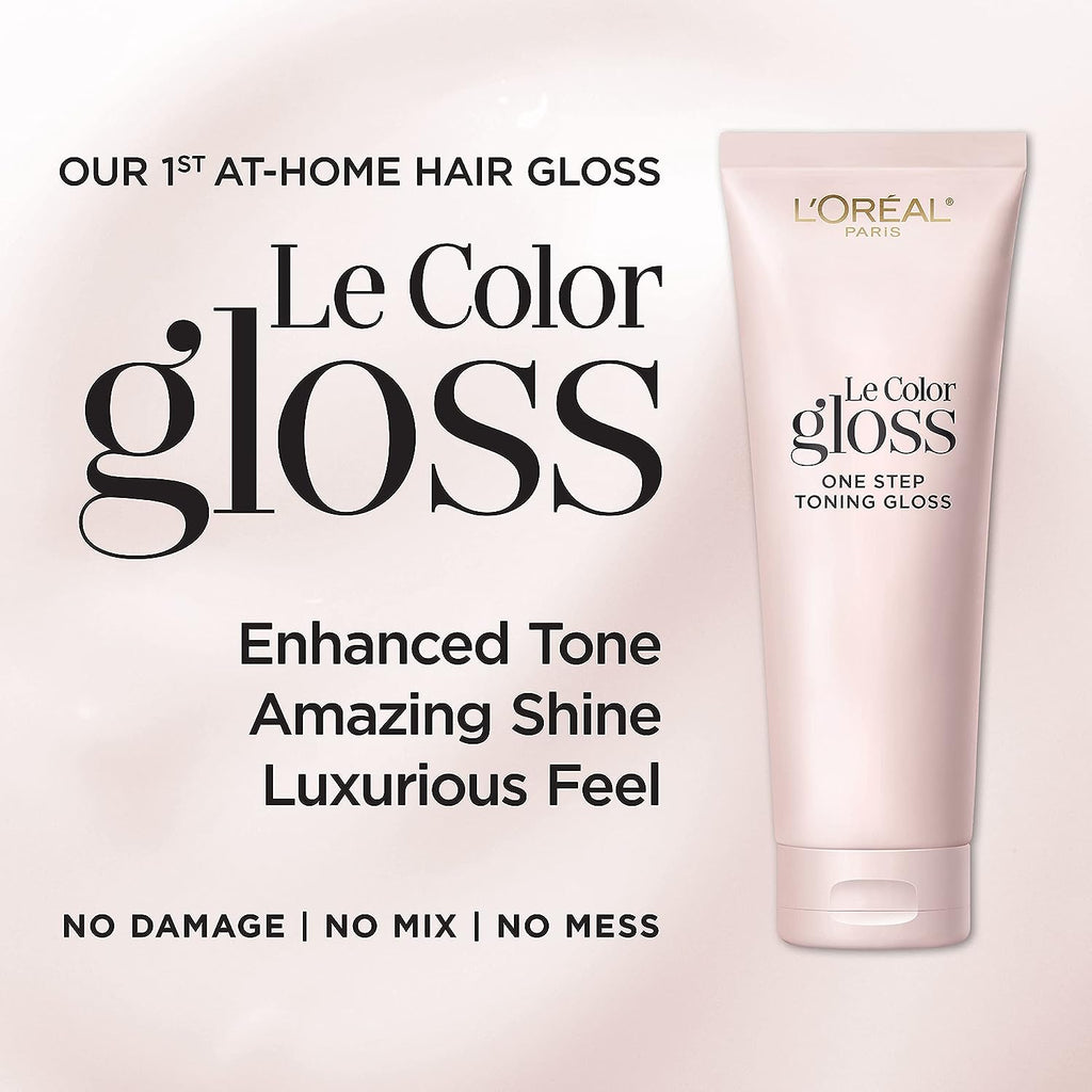 L’Oréal Paris Le Color One Step Toning Hair Gloss, Cool Brunette, 4 Ounce