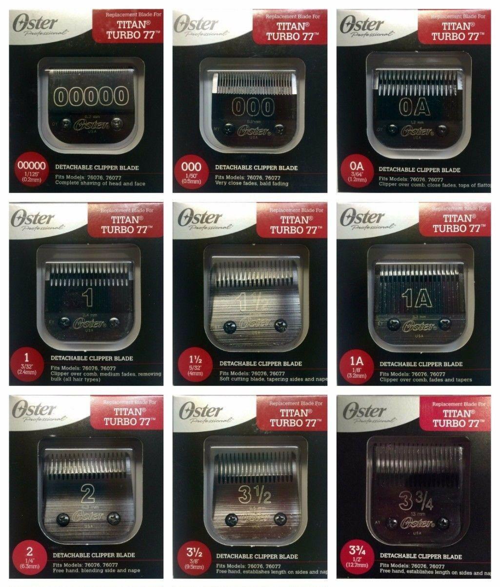 Oster  / Classic 76 Black Diamox Detachable Clipper Replacement Blade NEW!