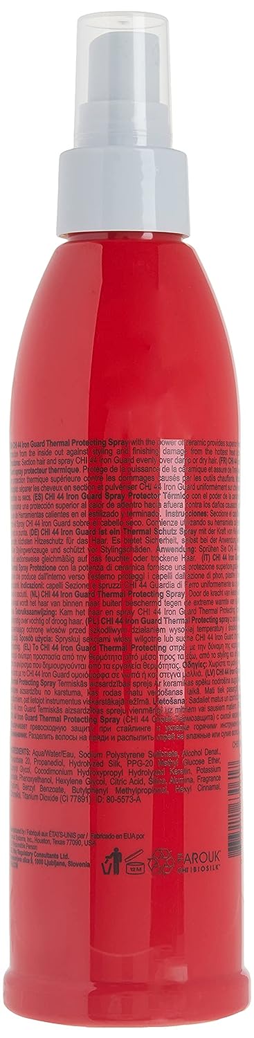 CHI 44 Iron Guard Thermal Protection Spray, Gray, 8 Oz, 2 Pack