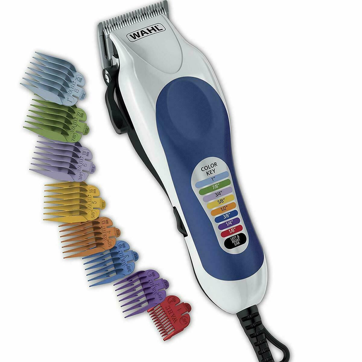 Wahl 79300-400T Color Pro Complete Hair Cutting Kit - Blue