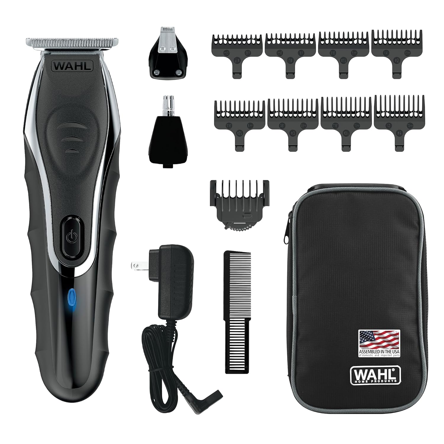 Wahl 79300-400T Color Pro Complete Hair Cutting Kit - Blue