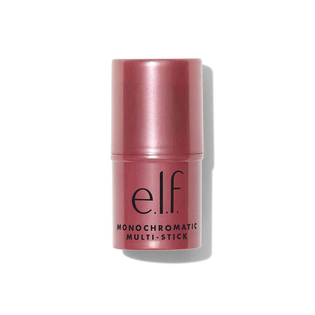 e.l.f, Monochromatic Multi Stick, Creamy, Lightweight, Versatile, Luxurious, Adds Shimmer, Easy To Use On The Go, Blends Effortlessly, Sparkling Rose, 0.155 Oz