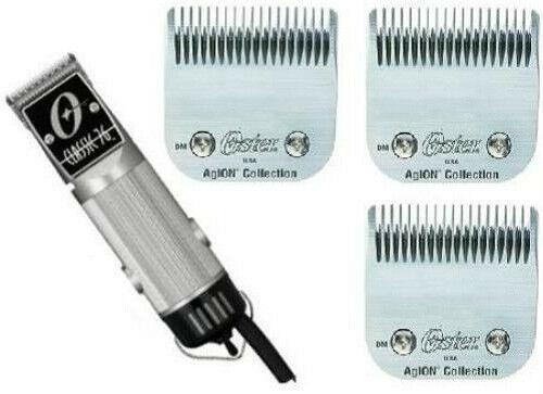 SIL Oster Classic 76 Hair Clipper 3-Blades 000+1+flatop