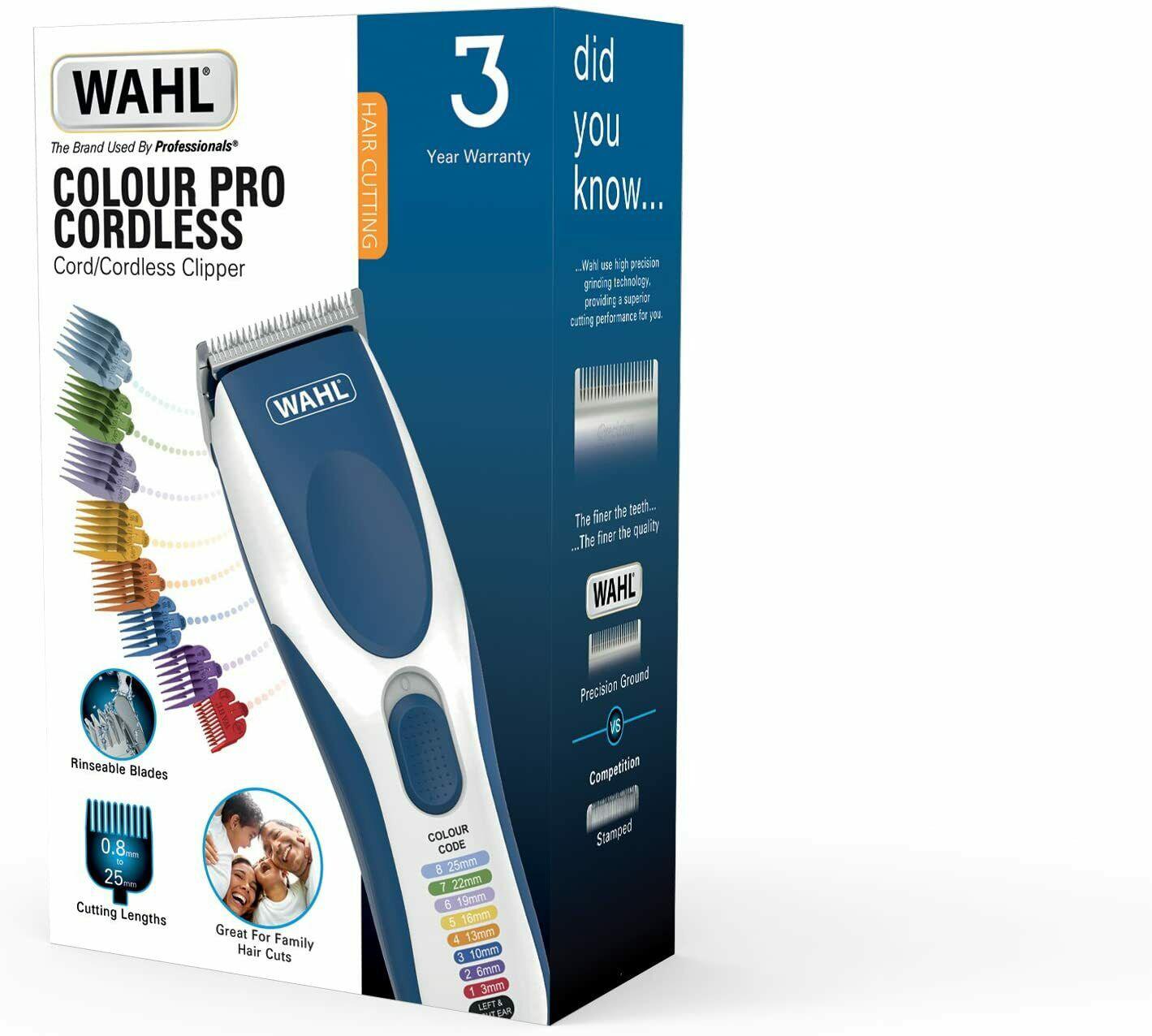 Machine Cut Hair Cordless Wahl 60 Minutes of Use Voltage Universal