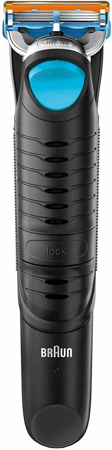 Branded Braun BG5010 Wet/Dry Body Groomer for Men (Black) Postage