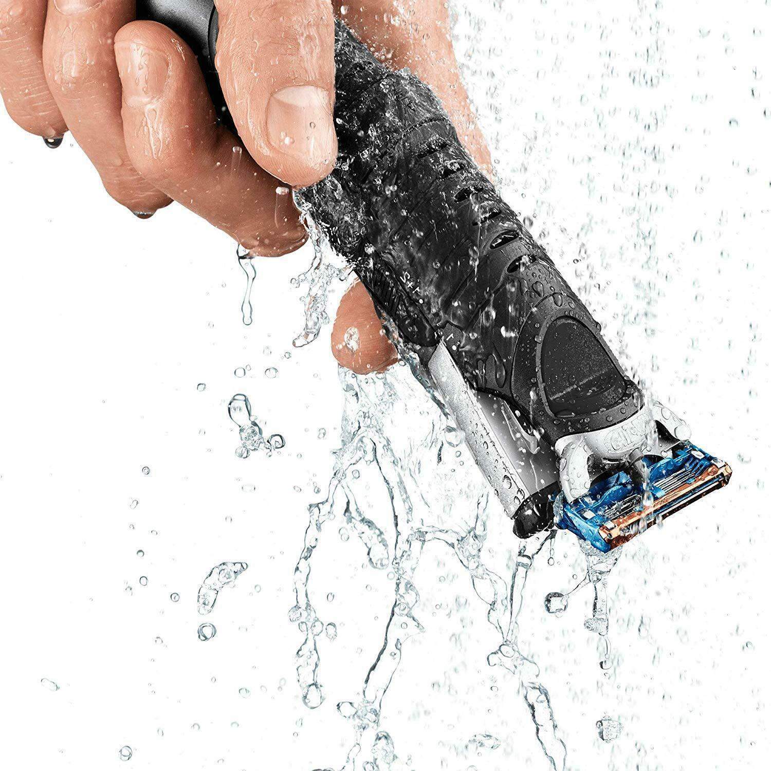 Branded Braun BG5010 Wet/Dry Body Groomer for Men (Black) Postage