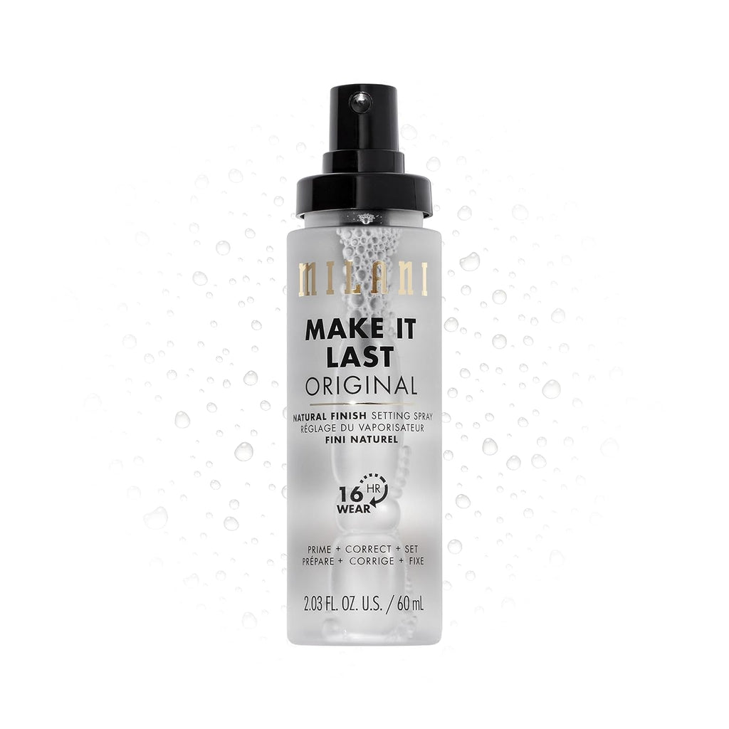 Milani Make It Last 3-in-1 Setting Spray and Primer- Prime + Correct + Set (2.03 Fl. Oz.) Makeup Finishing Spray and Primer - Long Lasting