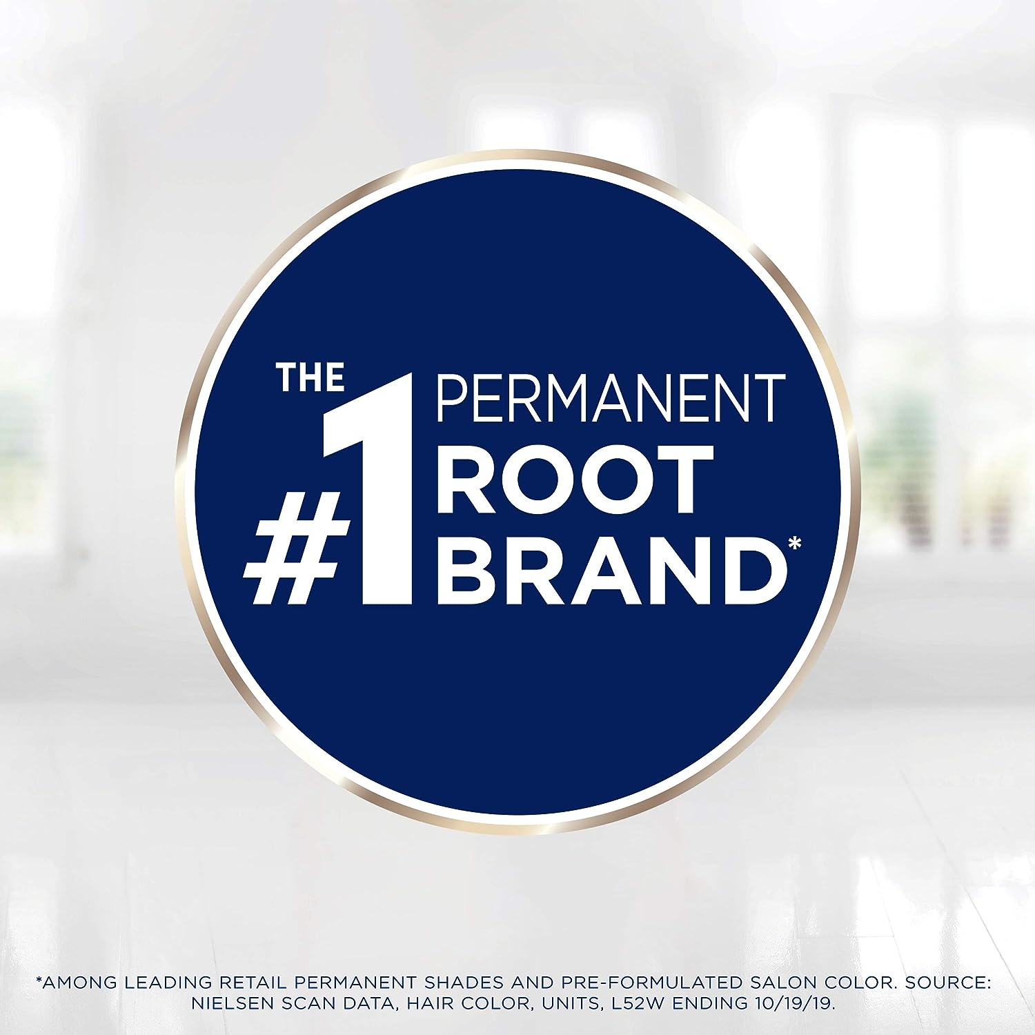 Clairol Root Touch-Up by Nice'n Easy Permanent Hair Dye, 4 Dark Brown Hair Color, 1 Count