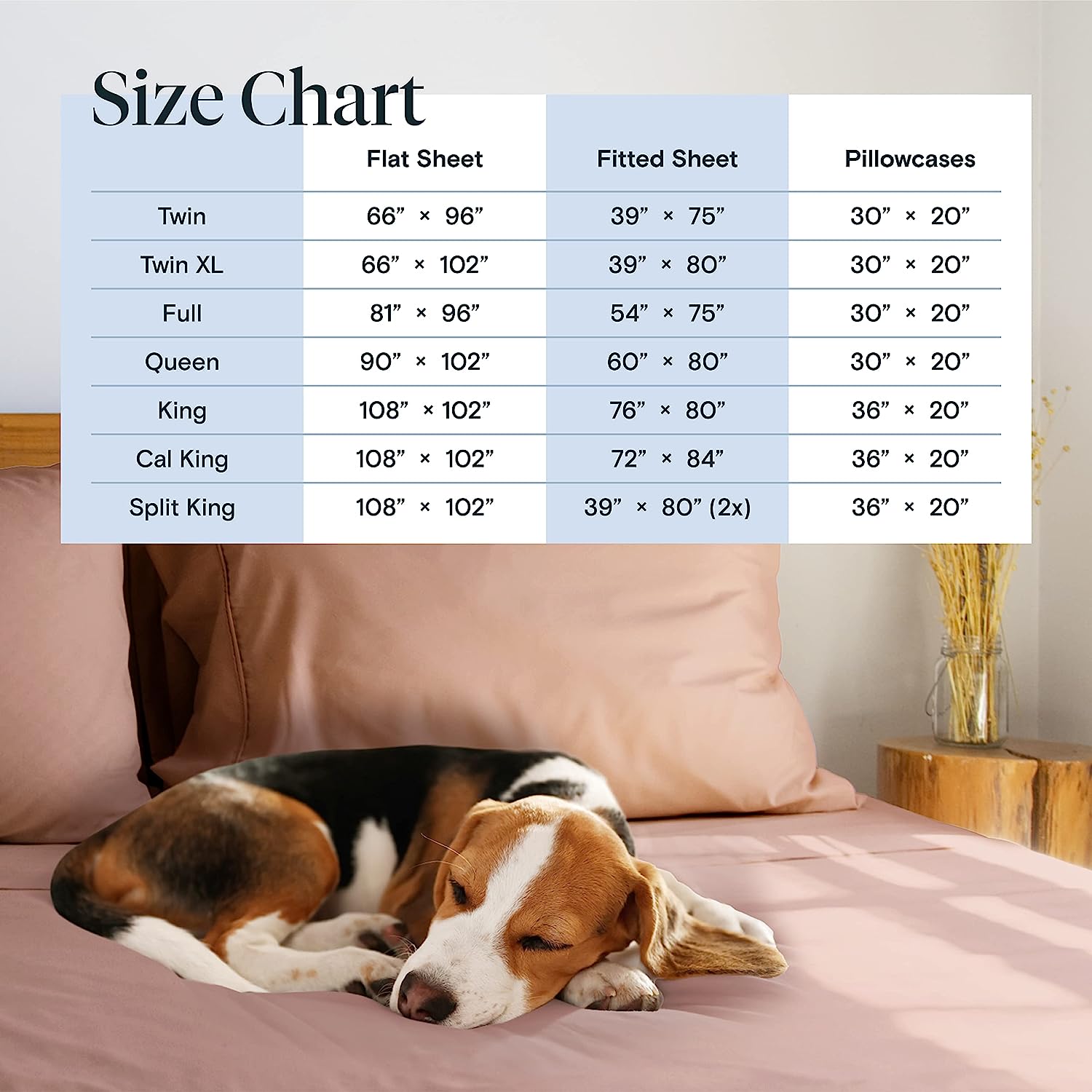 LuxClub 7 PC Split King Sheet Set Bamboo Sheets Deep Pockets 18" Eco Friendly Wrinkle Free Cooling Sheets Machine Washable Hotel Bedding Silky Soft - Pearl Pink Split King