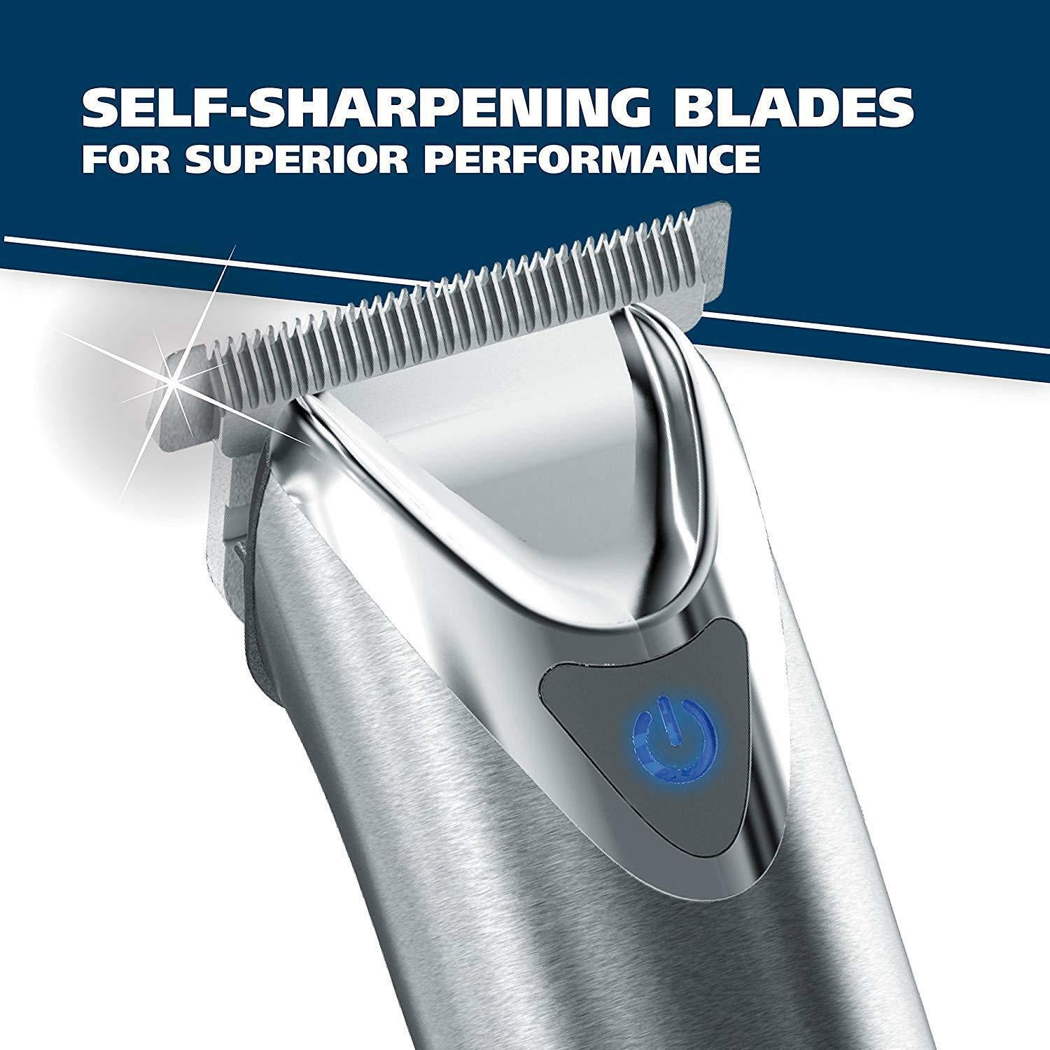 Wahl Clipper Slate  Steel Lithium Ion Plus Hair & Beard Trimmers - Kit