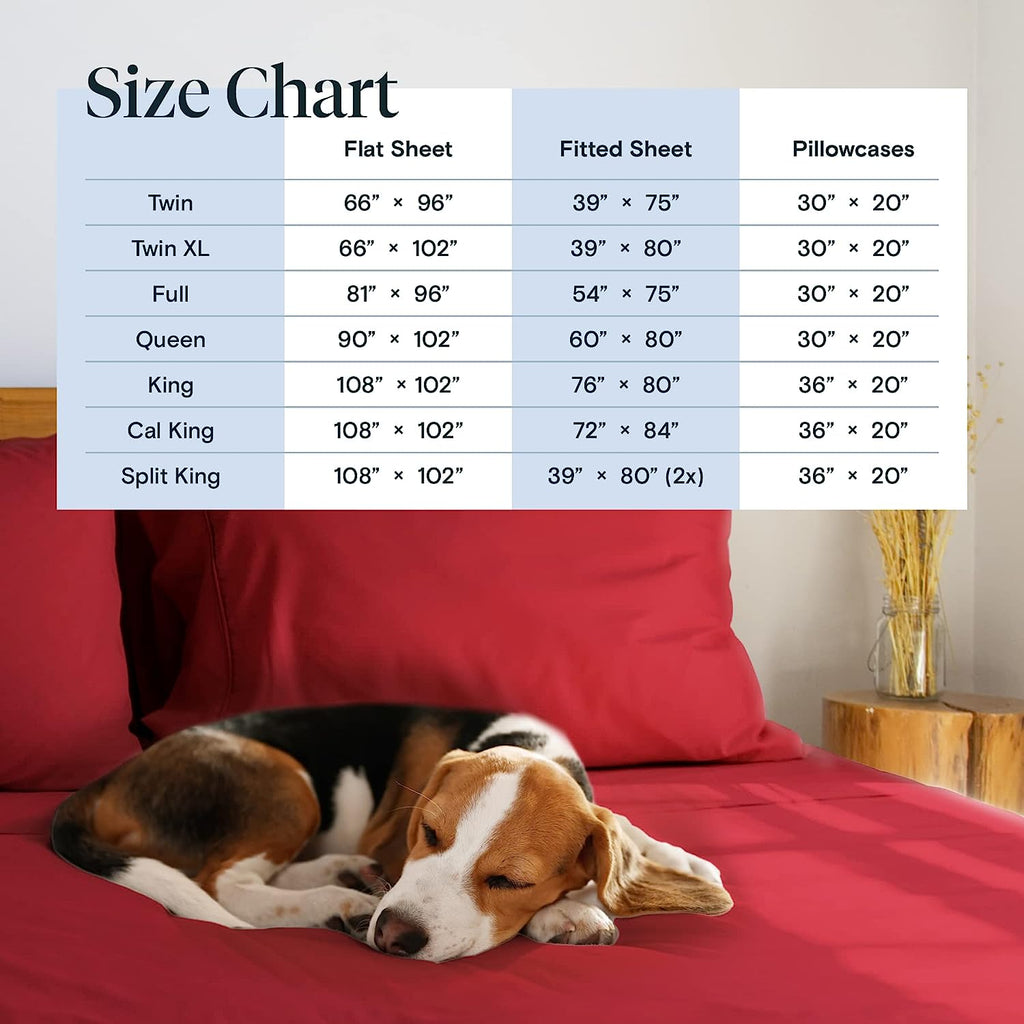 LuxClub 6 PC King Size Sheet Set Bamboo Sheets Deep Pockets 18" Eco Friendly Wrinkle Free Cooling Sheets Machine Washable Hotel Bedding Silky Soft - Red King