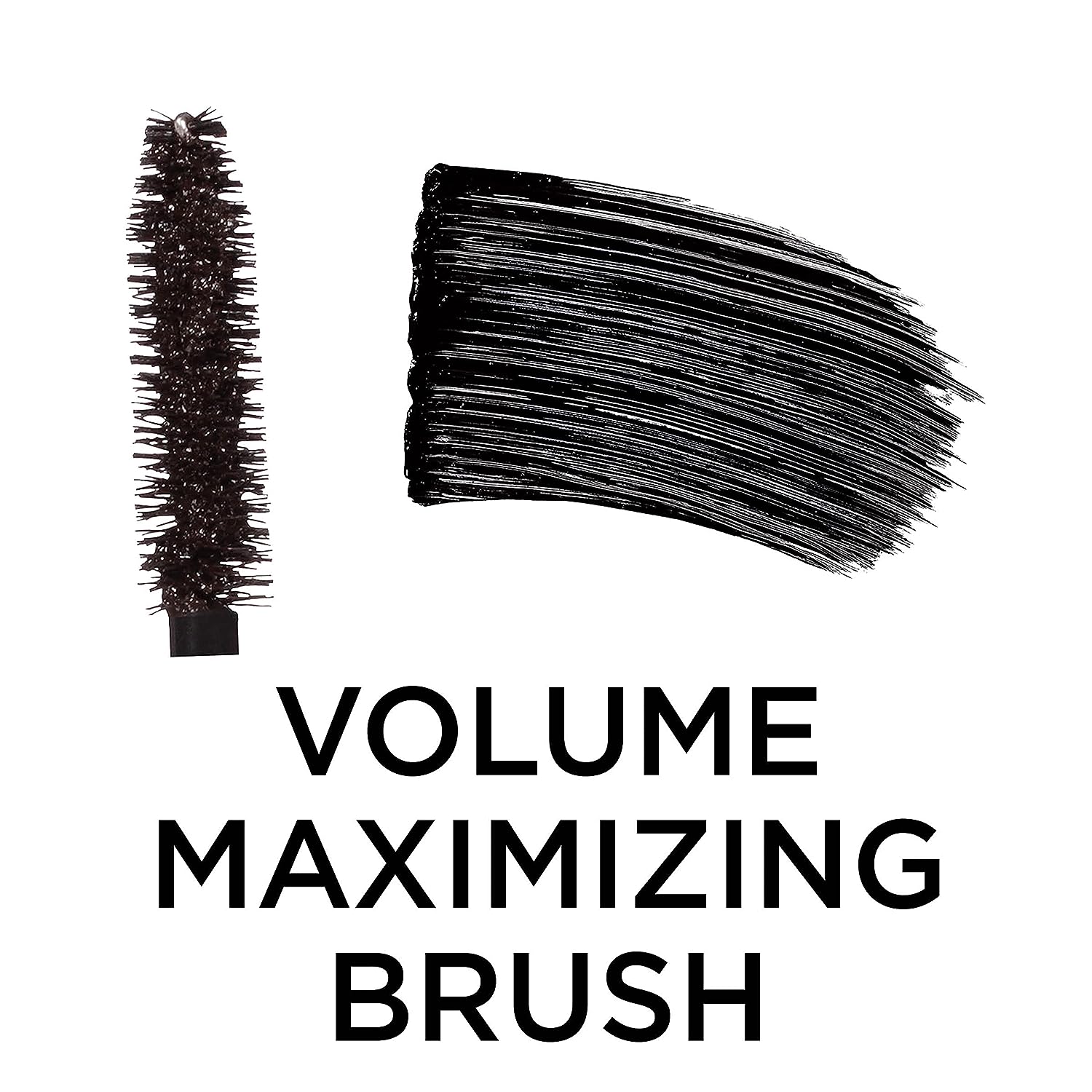 L’Oréal Paris Voluminous Original Volume Building Mascara and Infallible Eyeliner, Builds eye lashes up to 5X natural thickness, Smudge Free, Clump Free, Black, 1 kit