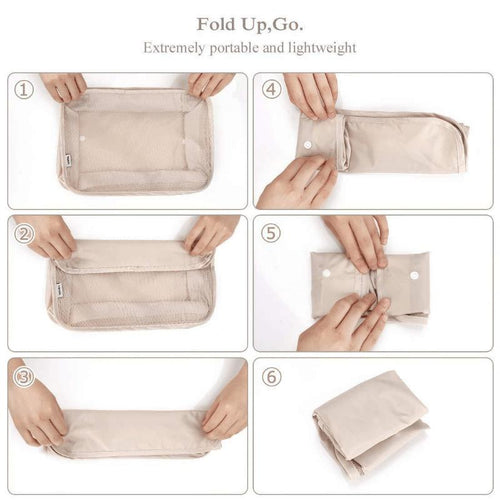 9 Set PacCubes, Lightweight Travel LuggaOrganizer With Shoe Bag, Toiletry Bag &amp; Laundry Bag