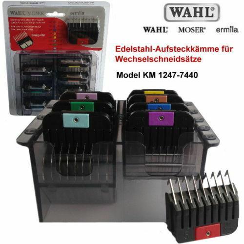 Steel Hair Clipper Attachment Comb Set Moser Wahl Ermila 1247-7440