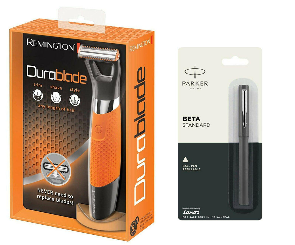 MB050 Durablade Hybrid Trimmer and Shaver for Men with Parker Pen