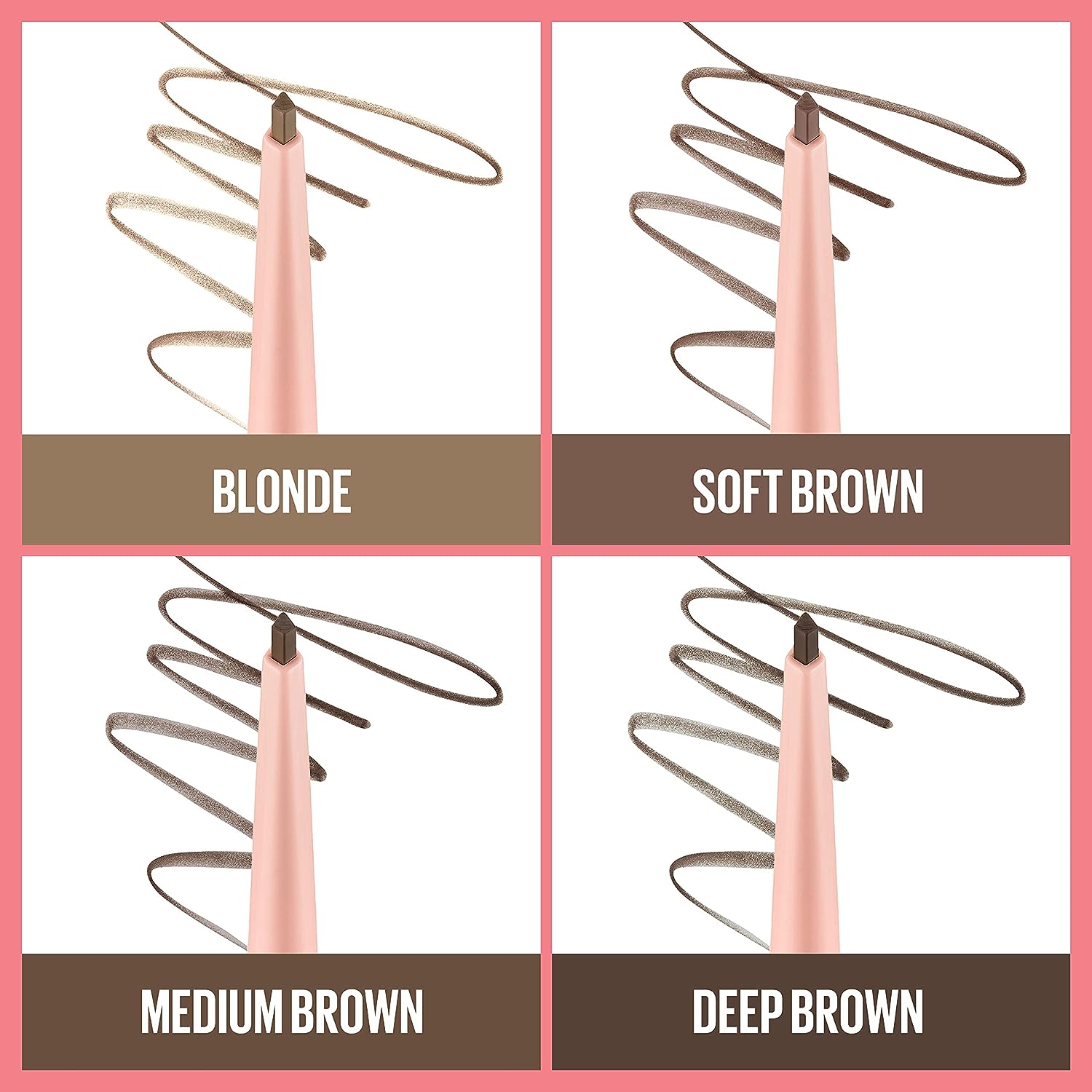 Maybelline New York Total Temptation Eyebrow Definer Pencil, Deep Brown, 1 Count