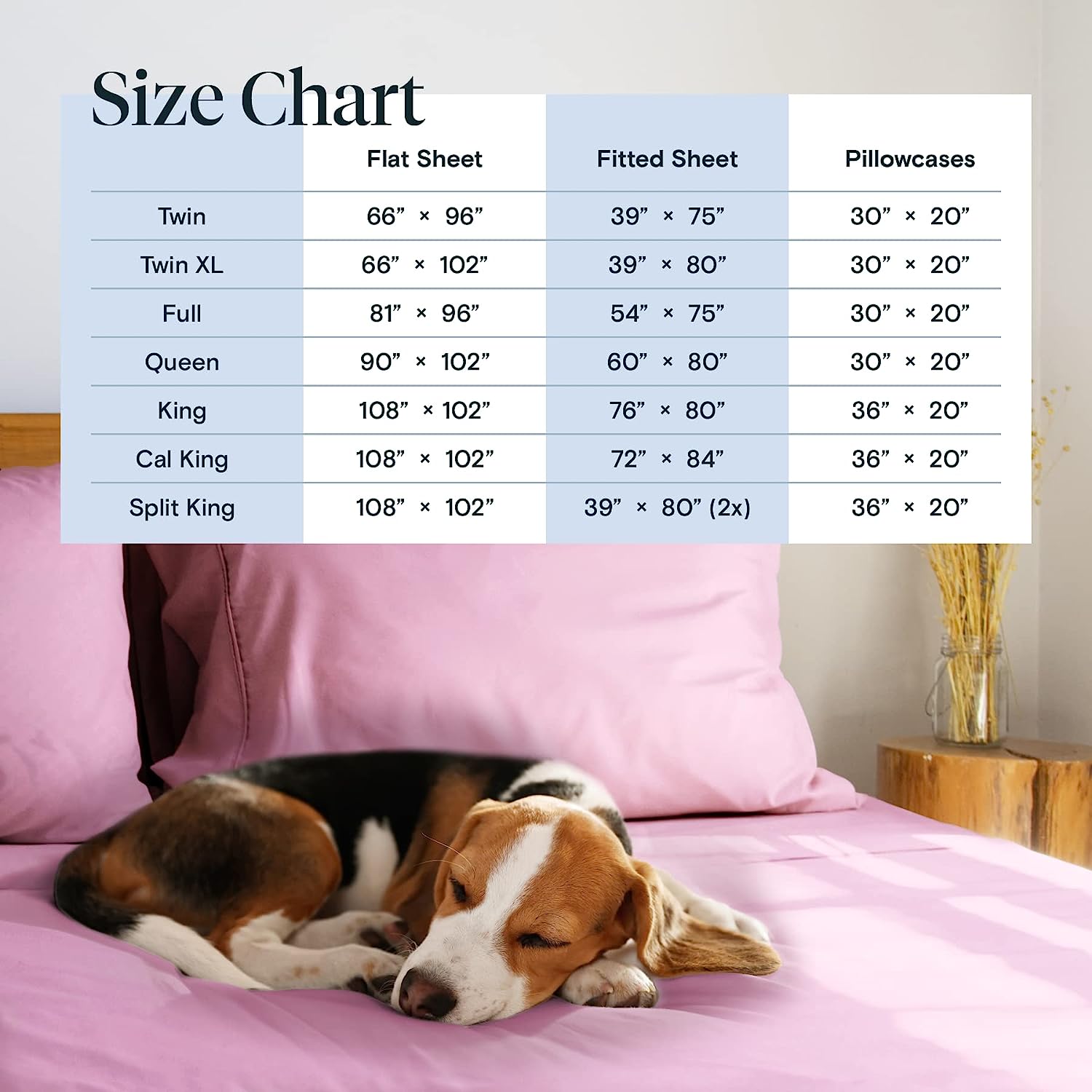 LuxClub 7 PC Split King Sheet Set Bamboo Sheets Deep Pockets 18" Eco Friendly Wrinkle Free Cooling Sheets Machine Washable Hotel Bedding Silky Soft - Light Plum Split King