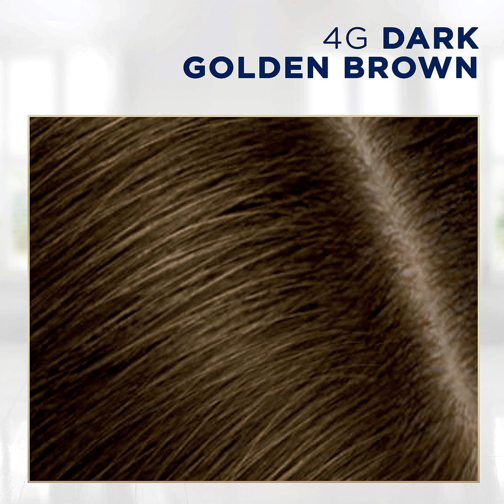 Clairol Root Touch-Up by Nice'n Easy Permanent Hair Dye, 4G Dark Golden Brown Hair Color, Pack of 1
