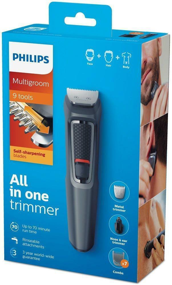 BaByliss Carbon ium 10 in 1 Face & Body Grooming Kit for Men Ba-7425cu