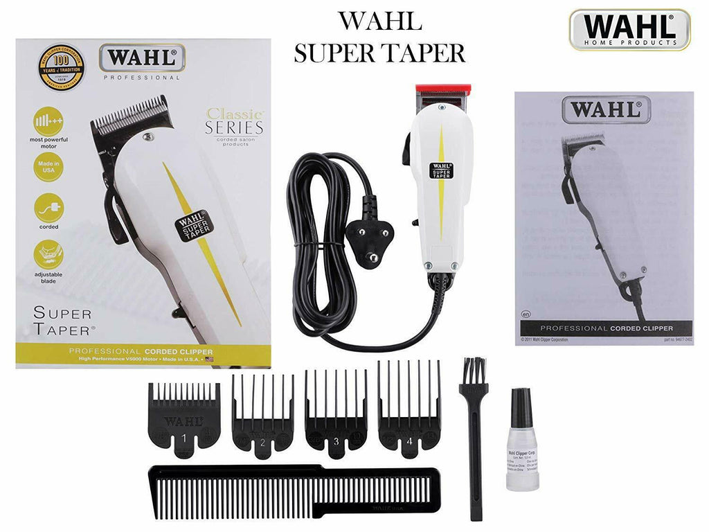 Original Wahl Professional Super Taper Professional Corded Clipper With Pen