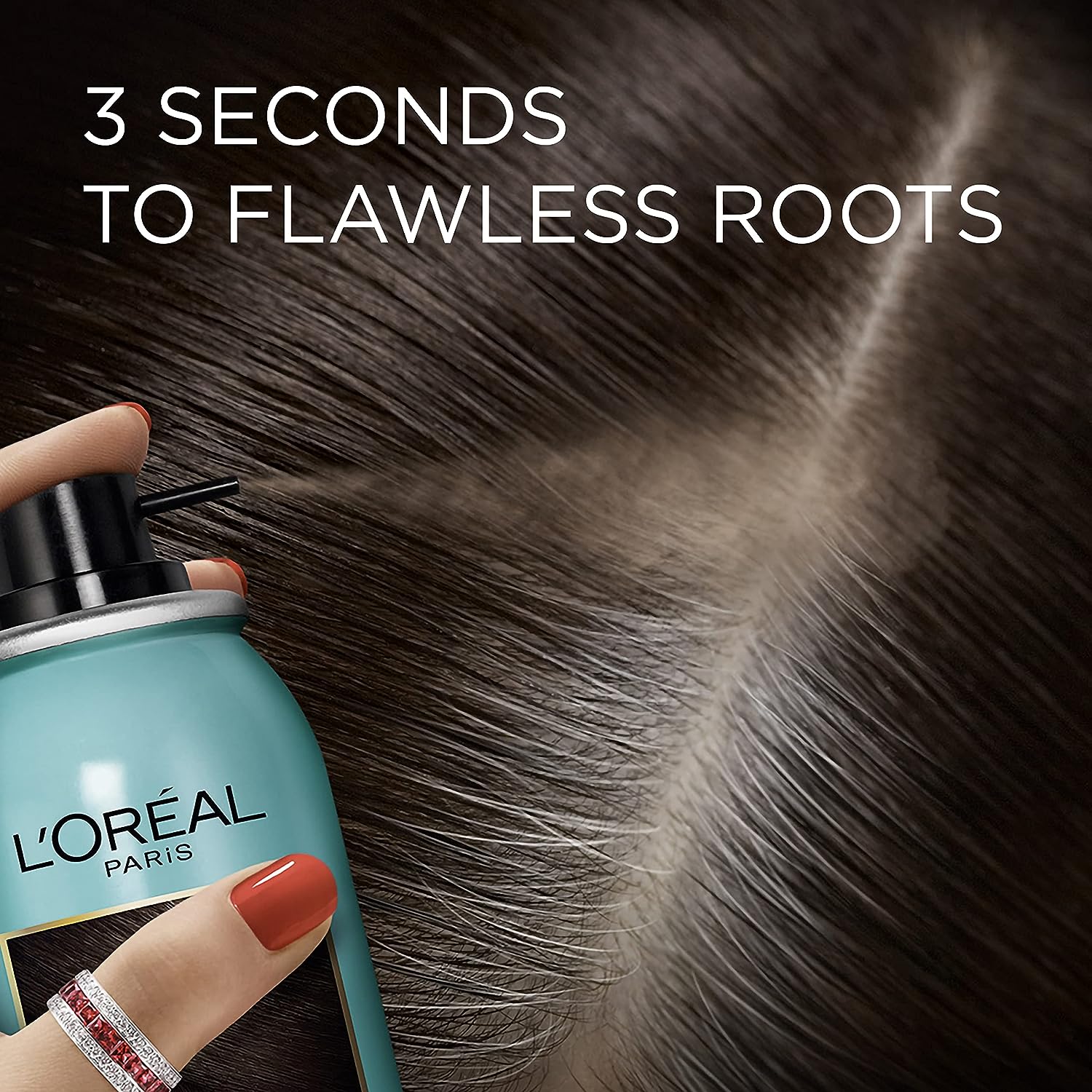 L'Oreal Paris Hair Color Root Cover Up Hair Dye Black 2 Ounce (Pack of 2) (Packaging May Vary)