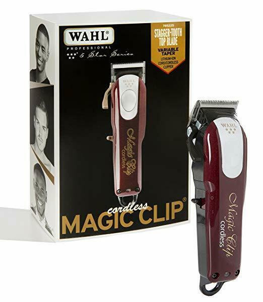 Men Professional Cordless Hair Cut Clippers Wahl Cutting Kit Trimmer Machine