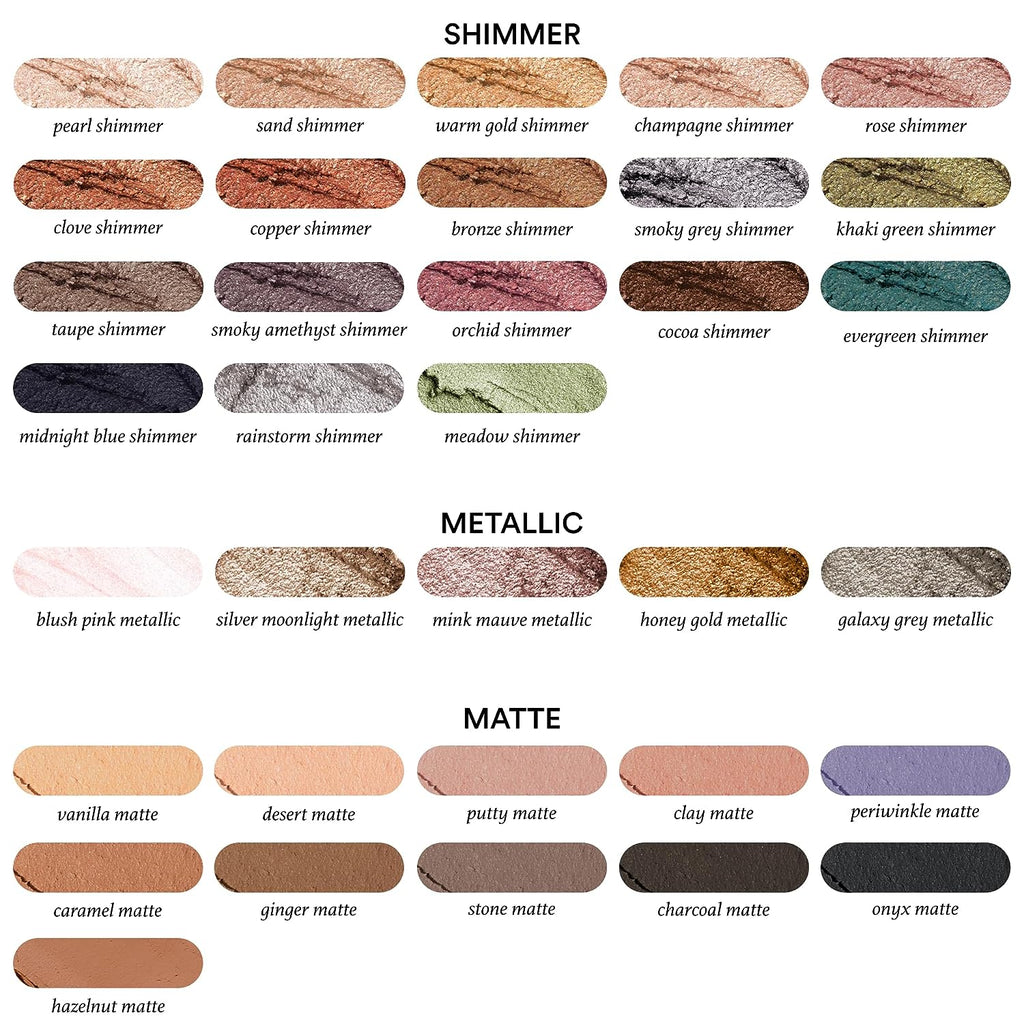 Julep Eyeshadow 101 Crème to Powder Waterproof Eyeshadow Stick, Rainstorm Shimmer