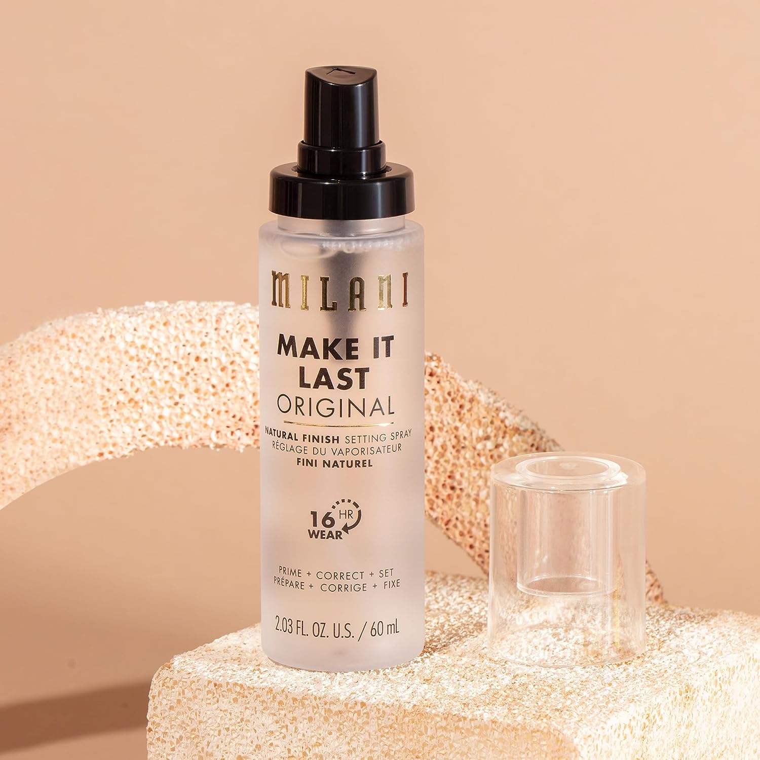 Milani Make It Last 3-in-1 Setting Spray and Primer- Prime + Correct + Set - Makeup Finishing Spray and Primer - Long Lasting Makeup Primer and Spray - 2 Pack