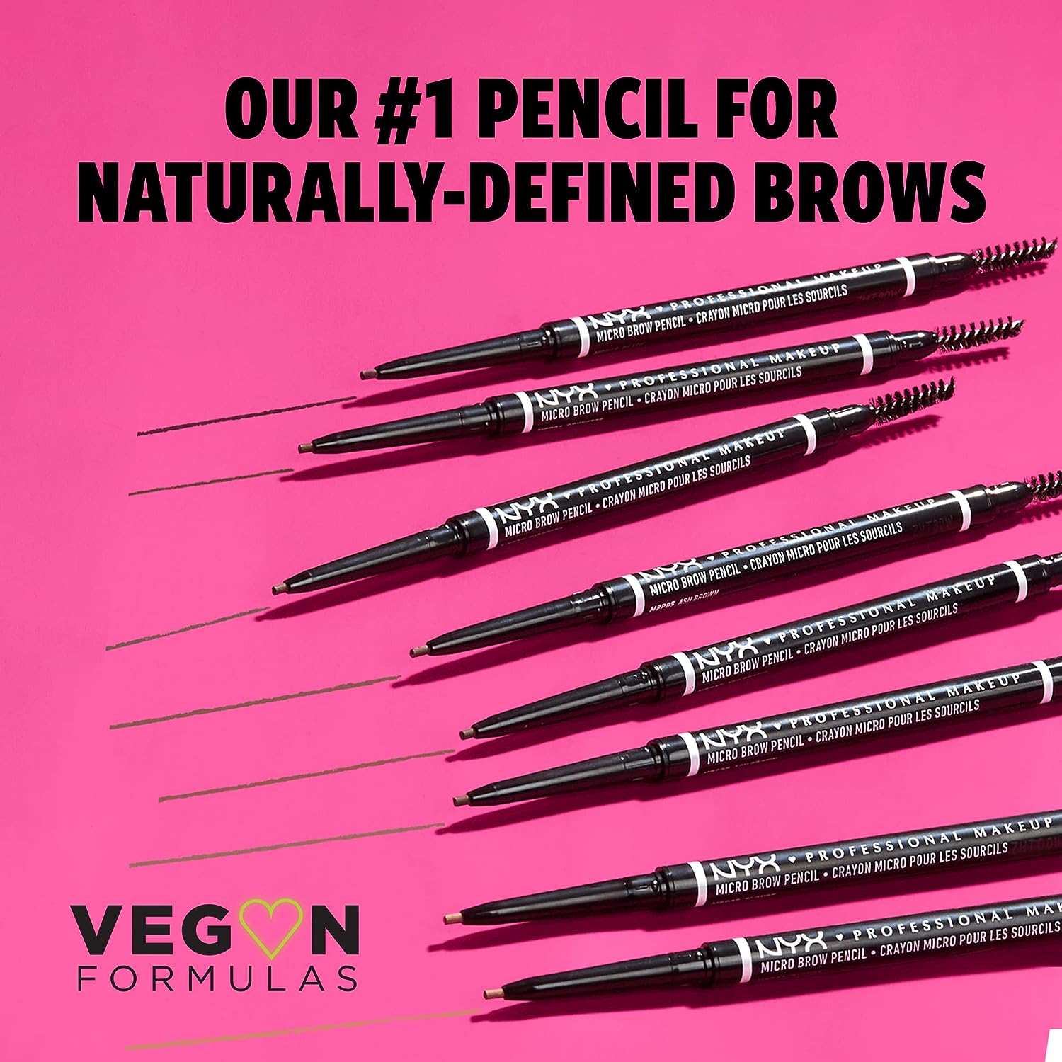 NYX PROFESSIONAL MAKEUP Epic Ink Liner, Waterproof Liquid Eyeliner - Black, Vegan Formula &amp; Micro Brow Pencil, Eyebrow Pencil - Espresso